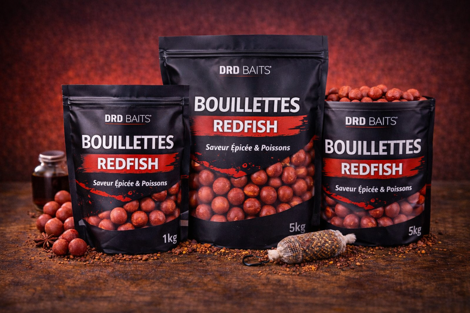 Bouillettes - Redfish